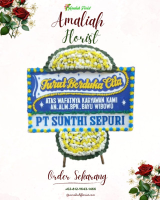 Papan Bunga Duka di Ilu