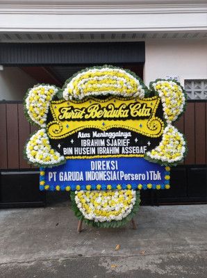 Papan Bunga Duka di Ilu