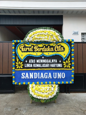 Papan Bunga Duka di Ilu